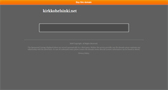 Desktop Screenshot of paavali.kirkkohelsinki.net
