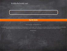 Tablet Screenshot of herttoniemi.kirkkohelsinki.net