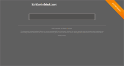 Desktop Screenshot of kirkkohelsinki.net